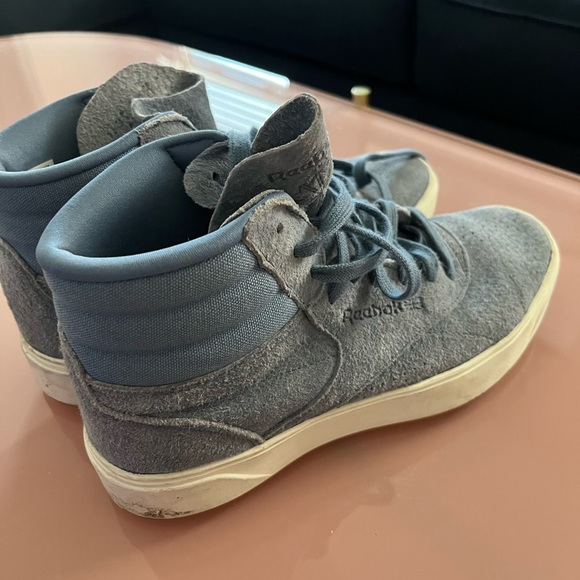 Reebok grey-blue high tops - Picture 1 of 3